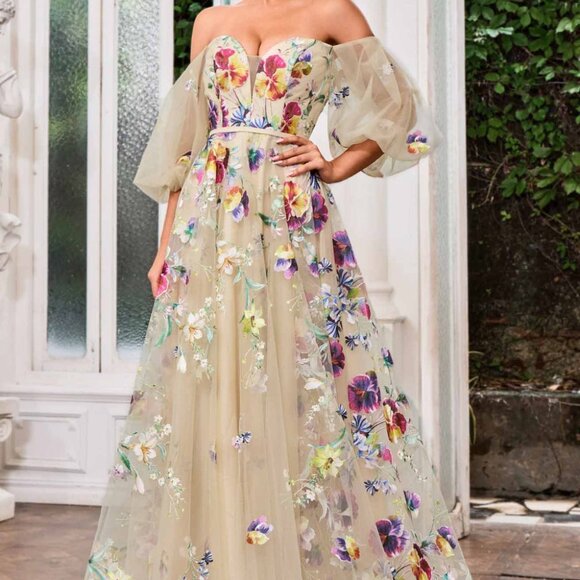 JADORE Floral Dress - Picture 1 of 4